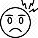 Sorge Unruhe Wut Symbol
