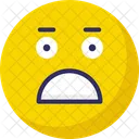 Sorprendido Guino Mirada Emoticono Icono