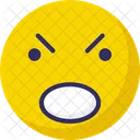 Sorprendido Emoticones Smiley Icono