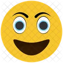 Sorprendido Feliz Emoji Icono