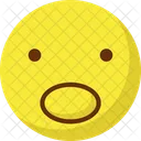 Sorprendido Emoticones Smiley Icono