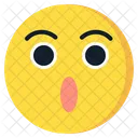 Sorprendido Emoji Emoticono Icono