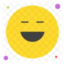 Sorridente Emoticon Rosto Ícone