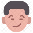 Garoto Emoji Sorridente Ícone