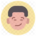 Garoto Emoji Sorridente Ícone