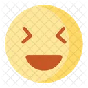 Feliz Sorridente Rosto Ícone