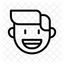 Sorridente  Ícone