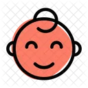 Bebê sorridente  Ícone