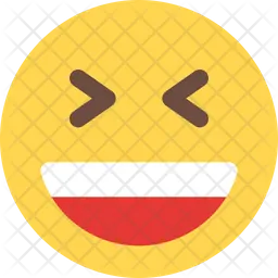 Sorrindo semicerrando os olhos Emoji Ícone