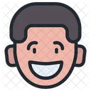 Garoto Emoji Sorridente Icon