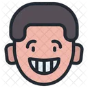 Garoto Emoji Sorridente Icon