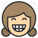 Sorriso Feliz Emocao Ícone