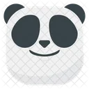 Sorriso Panda Emoji Icon