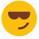 Sorria Feliz Emoji Ícone