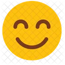 Sorria Feliz Emoji Ícone