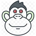 Coroa De Macaco Macaco Macaco Triste Ícone