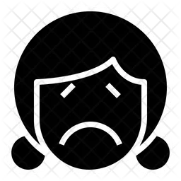 Sorrow Emoji Icon