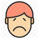 Sorrow Emotion Face Icon