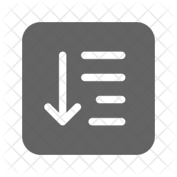 Sort Icon Of Glyph Style Available In Svg Png Eps Ai Icon Fonts