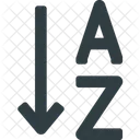 Sort Alphabetical Alphabet Icon