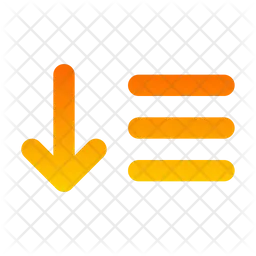 Sort Amount Down  Icon