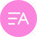 Sort By Alphabet Letters Sort Icon