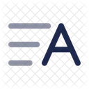 Sort By Alphabet Letters Sort Icon