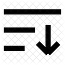 Sort By Down Icon