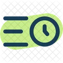 Sort By Time Clock Sort Icon