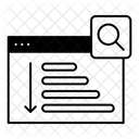 Sort Descending Sorting Sort Icon