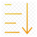 Descending Education Study Icon