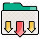 Sort Folder Data Filtration Archive Icon