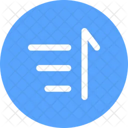 Sort-from-bottom-to-top  Icon