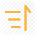 Sort From Bottom To Top  Icon