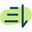 Sort From Top To Bottom Sort Lists Icon