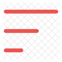 Sort Menu List Icon