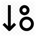 Sort Size Asc Icon
