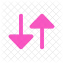 Sort Vertical  Icon