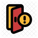 Porte Urgence Simple Icône