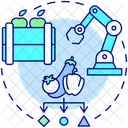 Sorting and packing robots  Icon