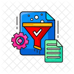 Sorting data  Icon