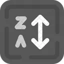 Sorting A Z Order Alphabetical Sequence Icon