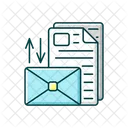Sorting letters  Icon