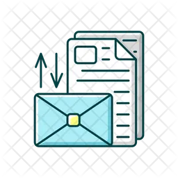 Sorting letters  Icon