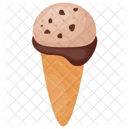 Sorvete de Chocolate  Ícone