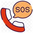 Sos Call Communication Icon