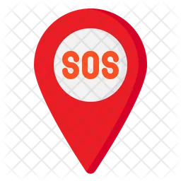 Sos Location  Icon