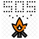 Sos Signal Flame Icon