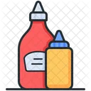 Soßenflasche  Symbol