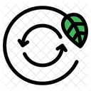 Sostenibilidad Cero Residuos Reciclar Icono